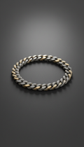 Stone Mist Curb Chain Bracelet