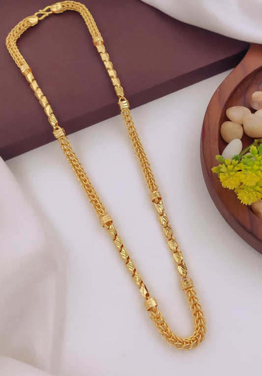 Men’s Gold Plated Premium Designer Chain - MC002