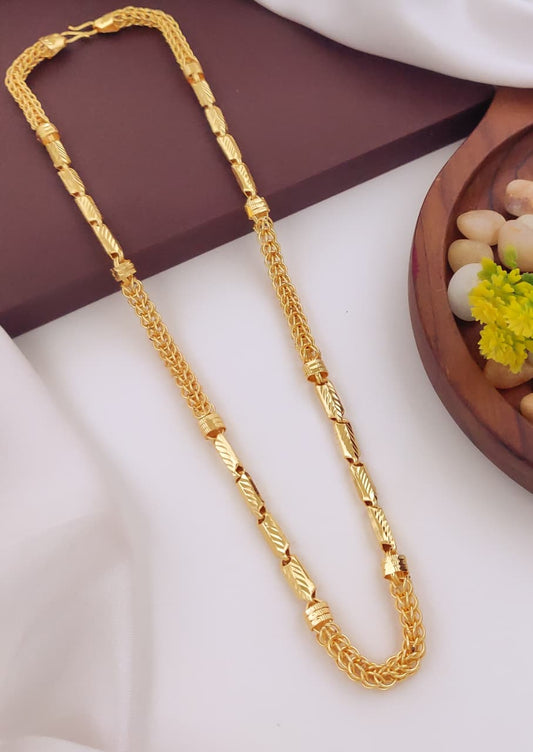 Men’s Gold Plated Premium Designer Chain - MC005