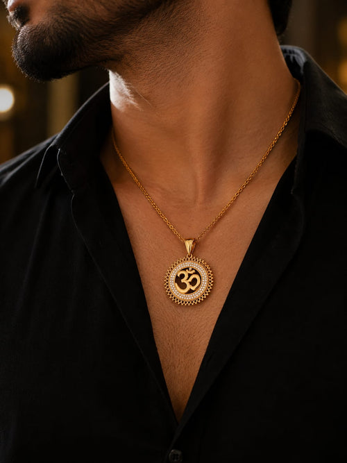 Minimalist Gold Pendant